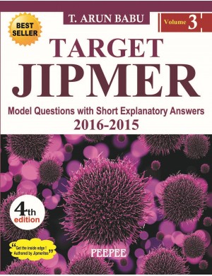 Target Jipmer (2015-2016) (Vol-3), Reprint