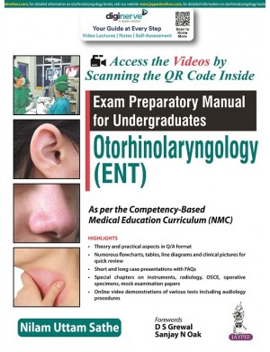 Exam Preparatory Manual For Undergraduates Otorhinolaryngology ENT 1st Edition 
